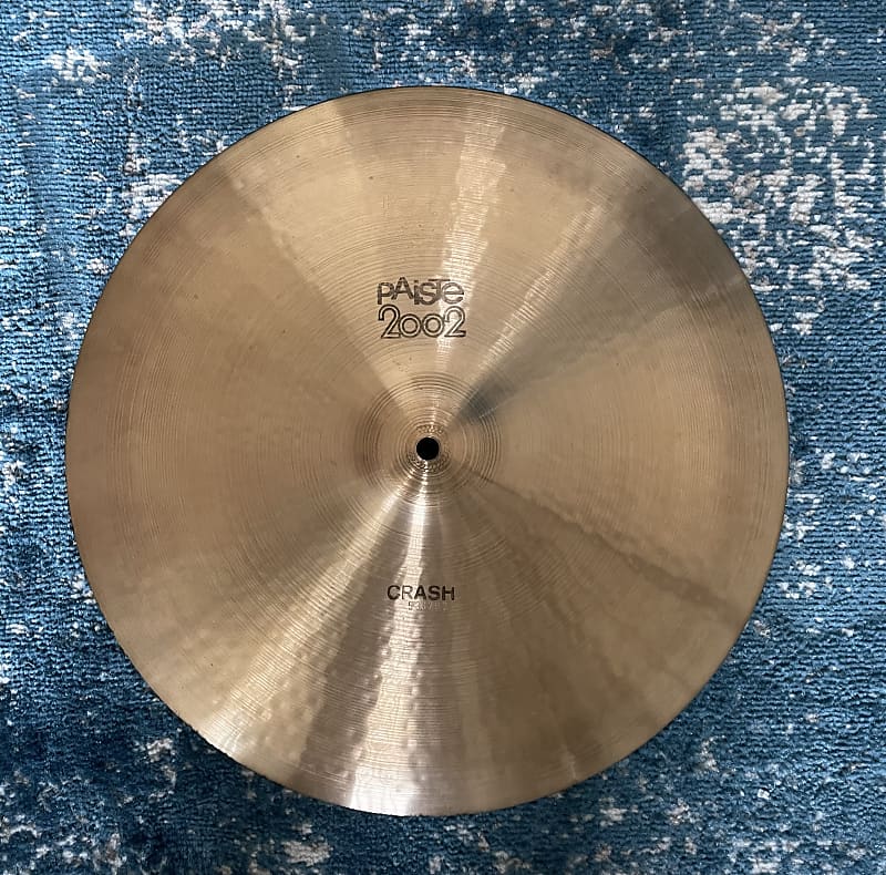 Paiste 2002 Clash 18 黒ロゴ 2002 Crash - Paiste