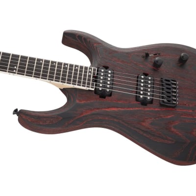 Jackson Pro Series Dinky DK2 Modern Ash HT6 Electric Guitar (Baked Red) (Demo) (New York, NY) image 8