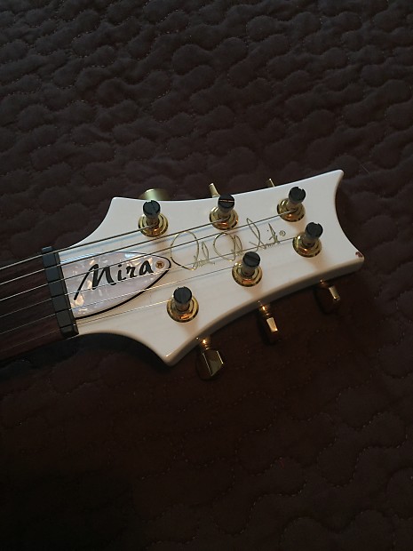 Prs Mira LTD 2008 Jet White | Reverb Prs Mira LTD 2008 Jet White | Reverb