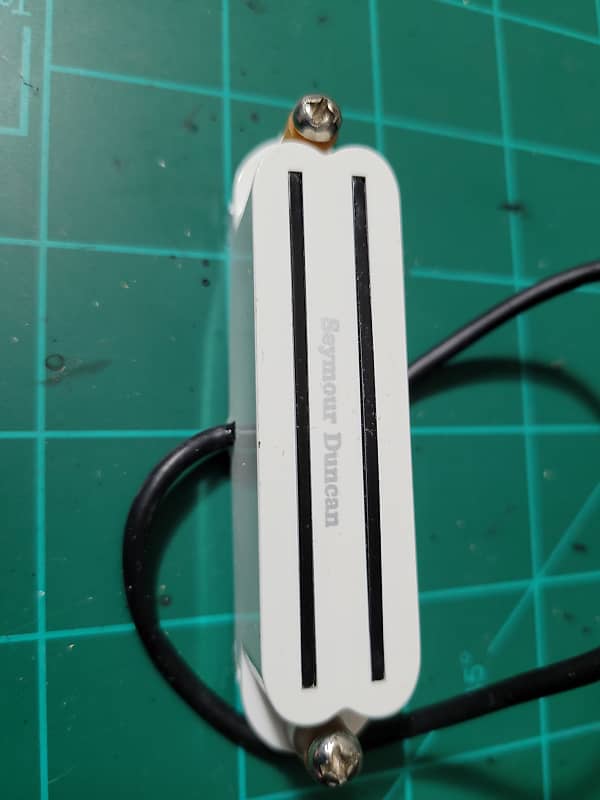 Seymour Duncan Hot Rails Bridge - White | Reverb