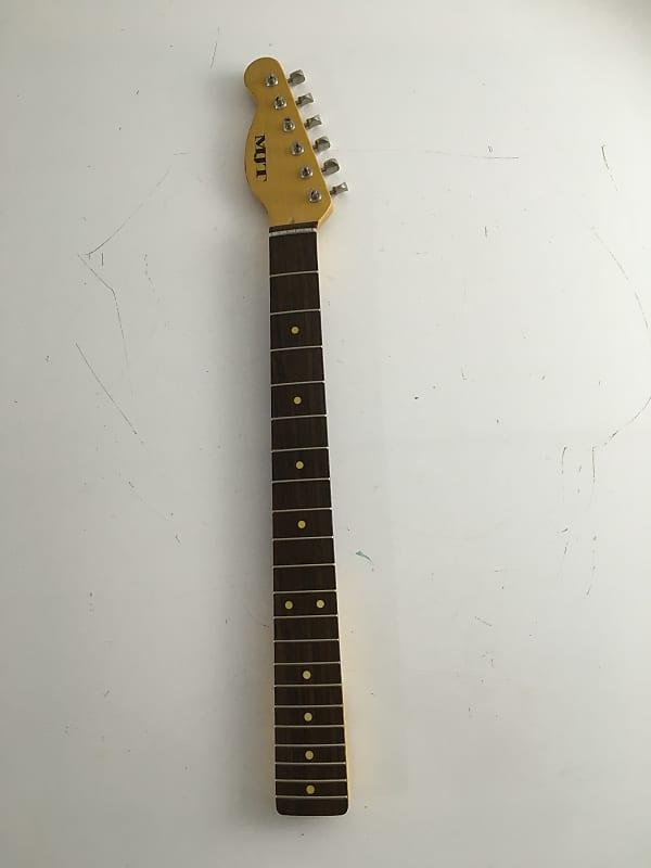 Lefty Custom MJT USA Aged Loaded Guitar Neck Heavy Relic Nitro Lacquer Rosewood Left USACG image 1