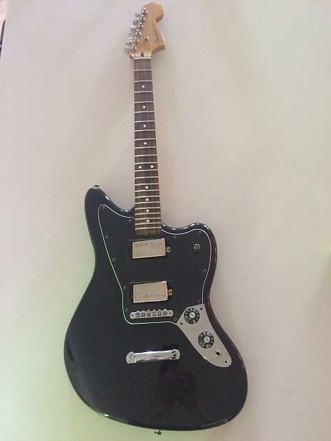 Fender Jaguar Blacktop HH Made In Mexico Mim Black