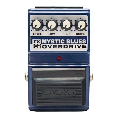 Reverb.com listing, price, conditions, and images for dod-fx102-mystic-blues-overdrive