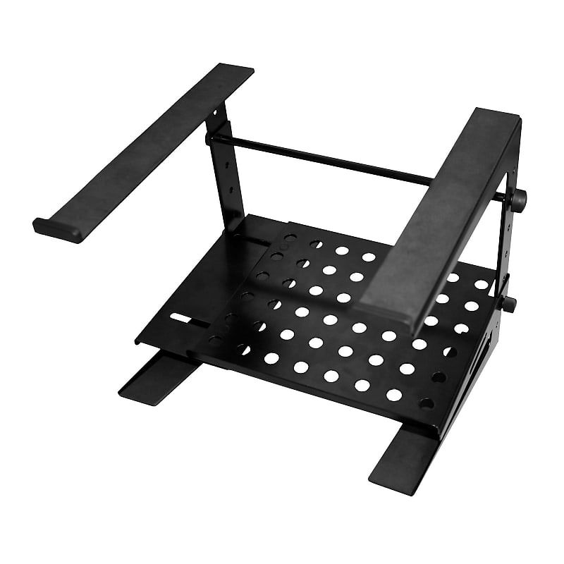 Ultimate Support JS-LPT200 Double-Tier DJ PA Computer Laptop Stand Mount Holder image 1