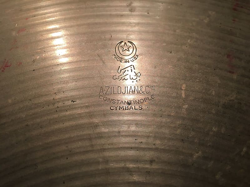 Zildjian 18" A. Zildjian & Cie Constantinople Crash Cymbal 1973 - 1987 image 2