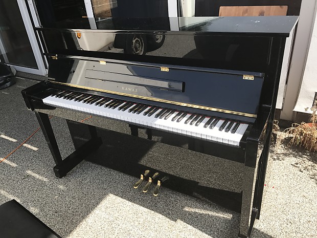 Kawai K18E Upright Piano in Black High Gloss image 1