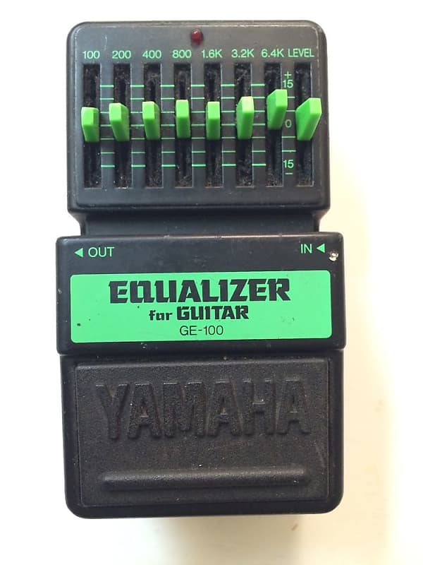 Yamaha GE-100 Graphic Equalizer EQ Rare Vintage Guitar Effect