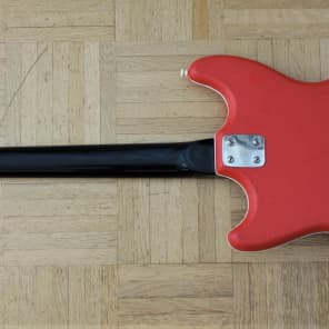 Klira Ohio guitar ~1965 Red Tolex - made in Germany image 7