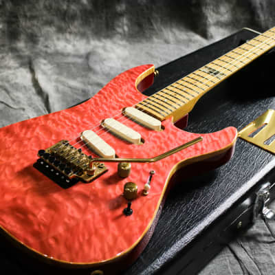 Fernandes L'Arc〜en〜Ciel Ken model FERNANDES LA-85KK L'Arc~en~Ciel KEN SIGNATURE MODEL MAPLE BODY.11A