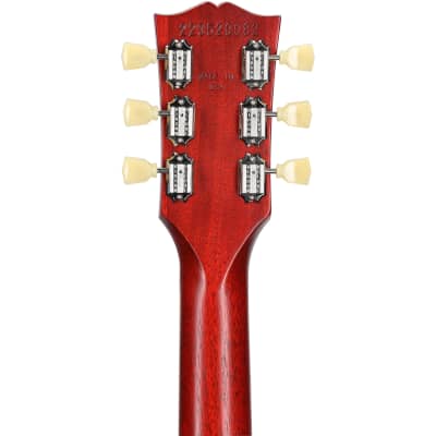 Gibson SG Standard '61 Maestro Vibrola Faded Electric Guitar (with Case), Vintage Cherry Satin image 8