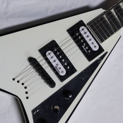 Jackson JS32T RR Randy Rhoads white V electric guitar Used 2015 image 3