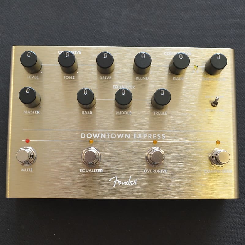 <ほぼ未使用>FENDER Downtown Express ベースエフェクター Downtown Express Bass Multi-Effect Pedal – Fender