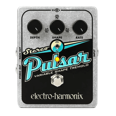 ギター Electro-Harmonix / Super Pulsar Electro-Harmonix Super Pulsar Stereo Tap Tremolo Pedal (Demo