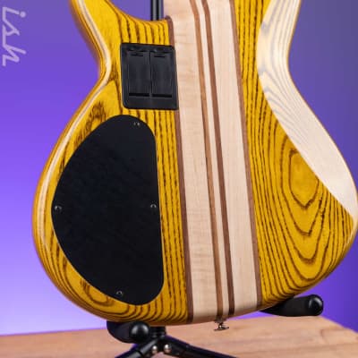 Aria Pro II SB-1000 4-String Bass Natural Oak image 9