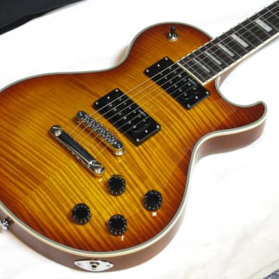DEAN Thoroughbred Deluxe electric GUITAR - Trans Amber - NEW image 2