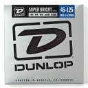 Dunlop Super Bright Steel 5-String Electric Bass Strings, 45-125, Medium
