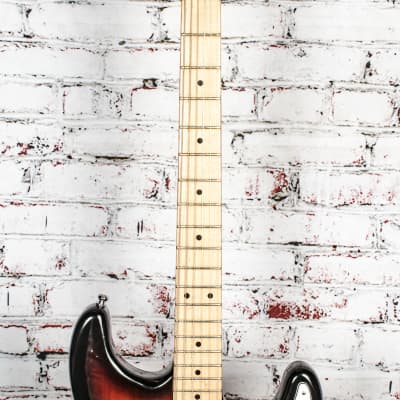 Aria - S-Style - Electric Guitar - MIJ 3-Tone Sunburst - x4238 (USED) image 3