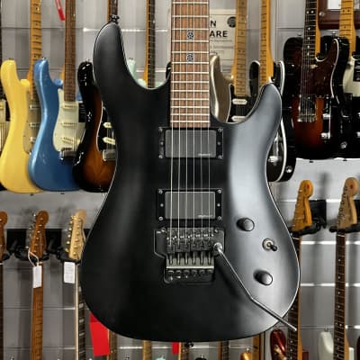 Cort EVL-X4 Black guitar rare Pentagram Floyd Rose Double Locking Trem EMG  HZ H4 | Reverb