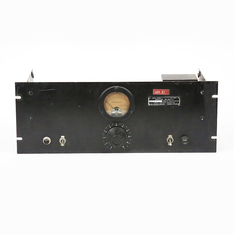 1955 Federal Television Corporation FTC AM864/U Signal Corps Reverb