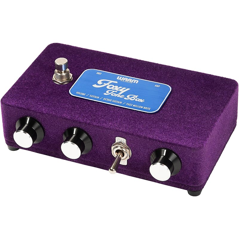 Warm Audio Foxy Tone Box - Limited Edition Purple Fuzz