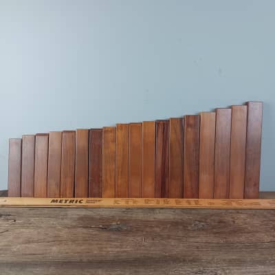 Marimba Wood Bars - Various 17 pieces, incomplete set image 16