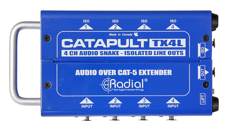 Radial Engineering TX4L 4-Channel Cat 5 Audio Snake image 1
