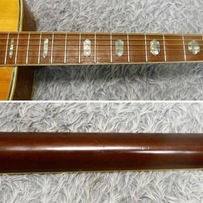 1970's made Japan vintage Acoustic Guitar MORALES M-250 Made in Japan image 17