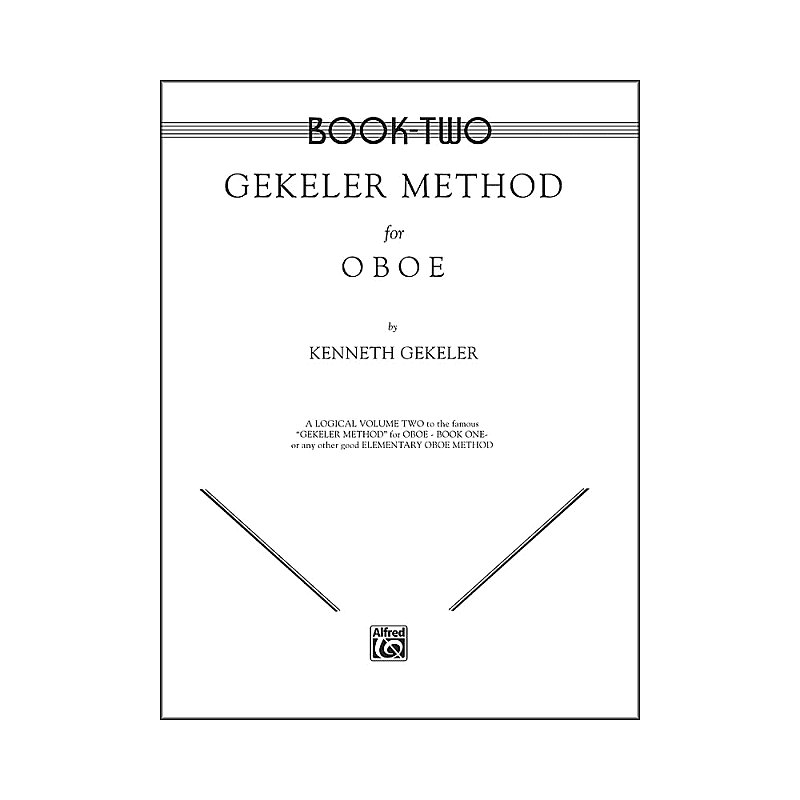 Alfred Gekeler Method for Oboe Book II Reverb