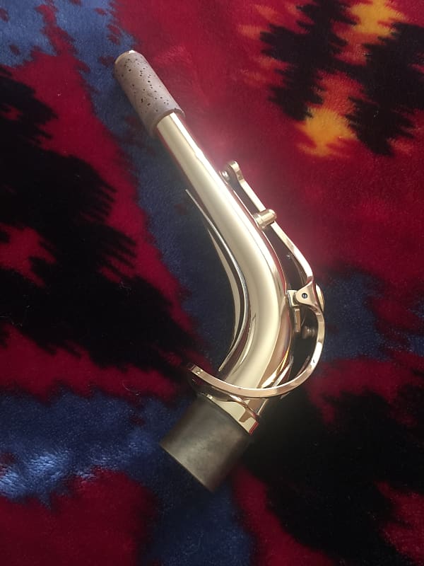 Yamaha Custom V1 Alto Sax Neck Gold Lacquered Reverb