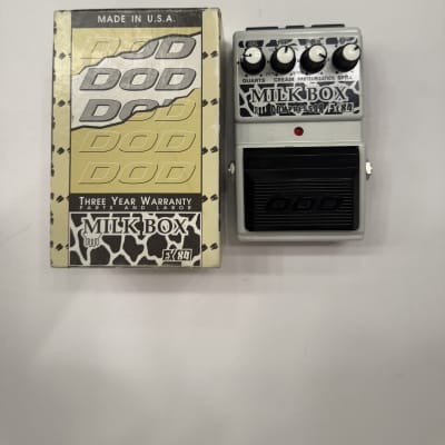 DOD Milk Box Compressor FX84 White 1990s | Reverb