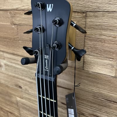 Warwick Teambuilt Corvette $$ 2023 Limited Edition 5- string Bolt-On Bass - Marbled Ebony #59/100 w/ soft case. New! image 9