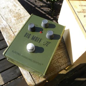 ギター SOVTEK Big Muff Army Green Tall Font SOVTEK Big Muff Army Green Tall Font