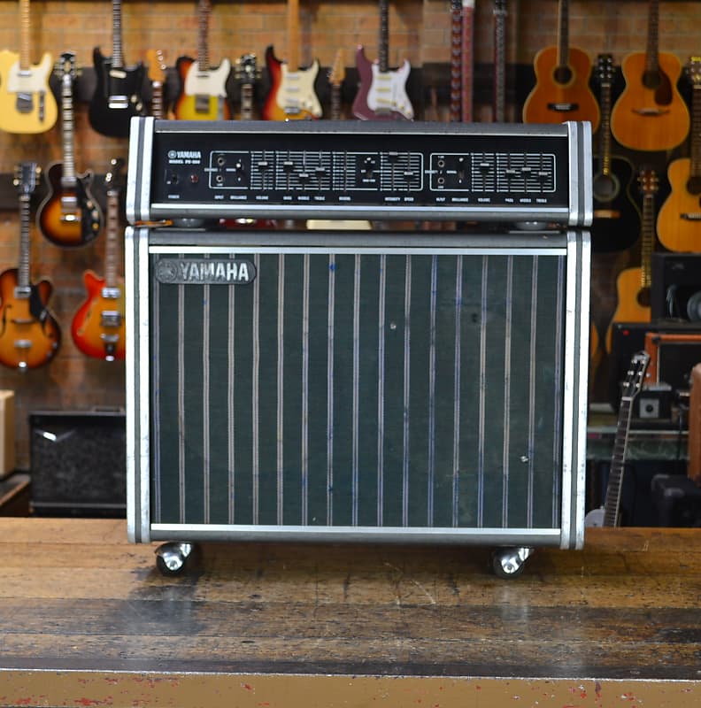 Yamaha PE-200 Preamp and Power amp/ Speaker Cabinet 1960's | Reverb