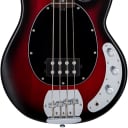 Sterling by Music Man StingRay Ray4 Bass Ruby Red Burst Satin