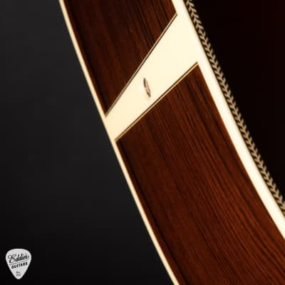 Bourgeois OM Large Soundhole Sunburst - Aged Tone Adirondack & Madagascar Rosewood image 19