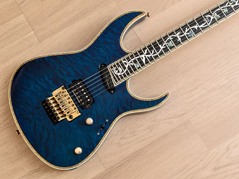 2012 ESP Edwards E-CY-165CTM Neck Through Quilt Top | Reverb Brazil