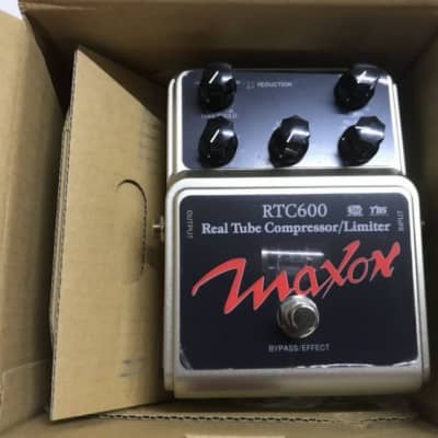 Reverb.com listing, price, conditions, and images for maxon-rtc600-real-tube-compressor-limiter