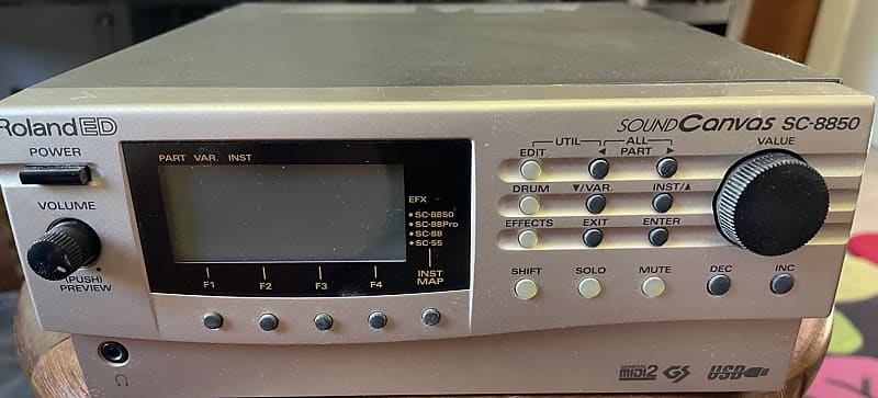 Roland ROLAND SC-8850 Sound Canvas 1999 - Gris Metal image 1
