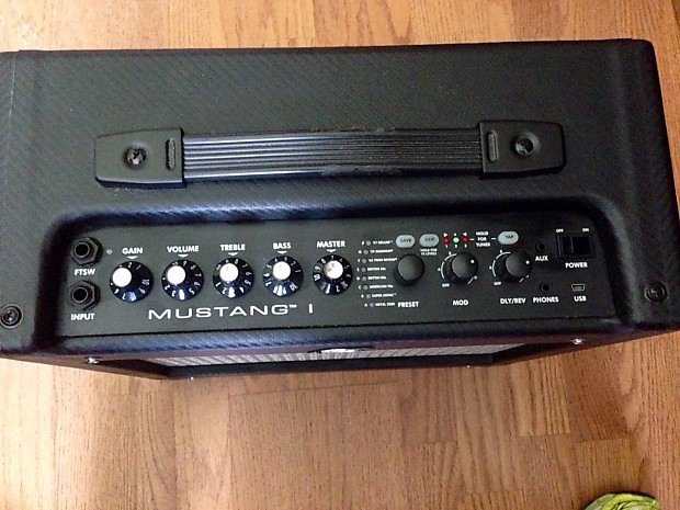 Fender dsp amp mustang 1 hot sale