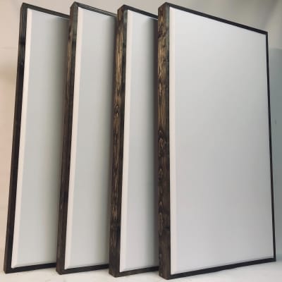 Custom Framed Acoustic Panels (SET OF 4) 4ft x 2ft x 3.5in image 4