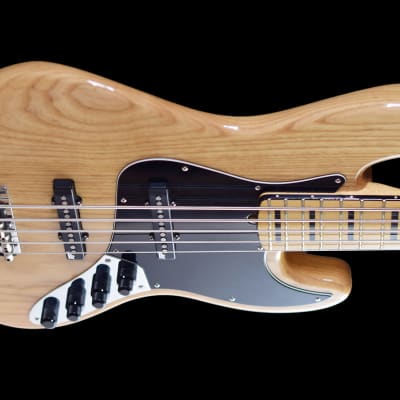 Fender American Deluxe Jazz Bass V Ash | Reverb