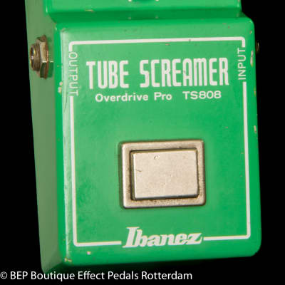 Ibanez TS-808 Tube Screamer with JRC4558D op amp 1981 s/n 175918 Japan image 3