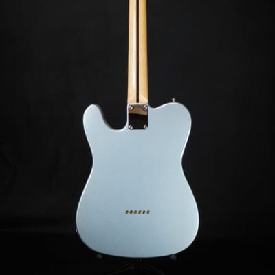 Aria Pro II TEG-TL Thinline Electric Guitar (Various Finishes)-Metallic Ice Blue image 7