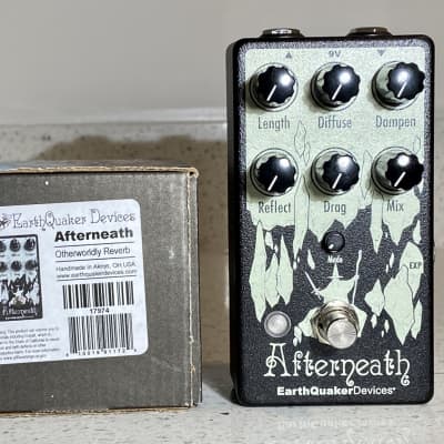 EarthQuaker Devices Afterneath V2 2019 Limited Edition graphics 