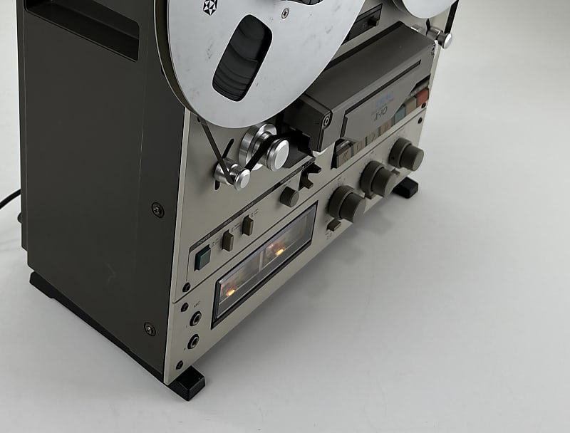 Vintage TEAC X-10R Reel-to-Reel Tape Deck *Powers On, Please