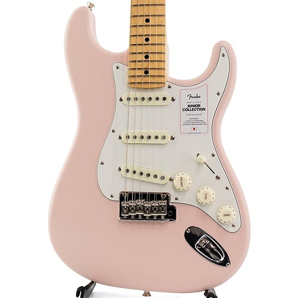 Fender Made in Japan Made in Japan Junior Collection Stratocaster (Satin Shell Pink/Maple) [Made in Japan] [USED] [Weight2.79kg] image 1