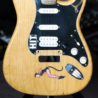 Luxxtone Neck and Loaded CIJ Fender 68 RI Strat Body (Swamp Ash) image 1