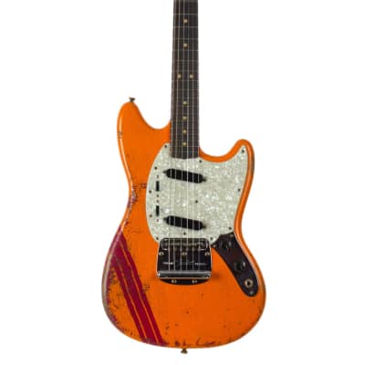 New Fender Custom Shop '60s Mustang Heavy Relic Capri Orange