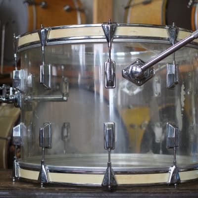 1970's Pearl Crystal Beat in Clear Acrylic 14x22 16x16 10x14 9x13 image 4