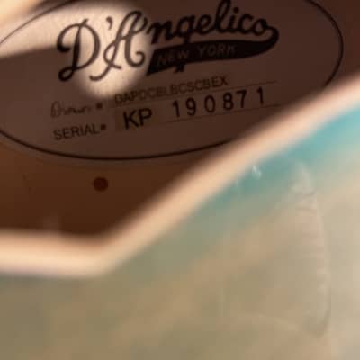 D’Angelico Premier DC Boardwalk 2019 Denim Blue image 4